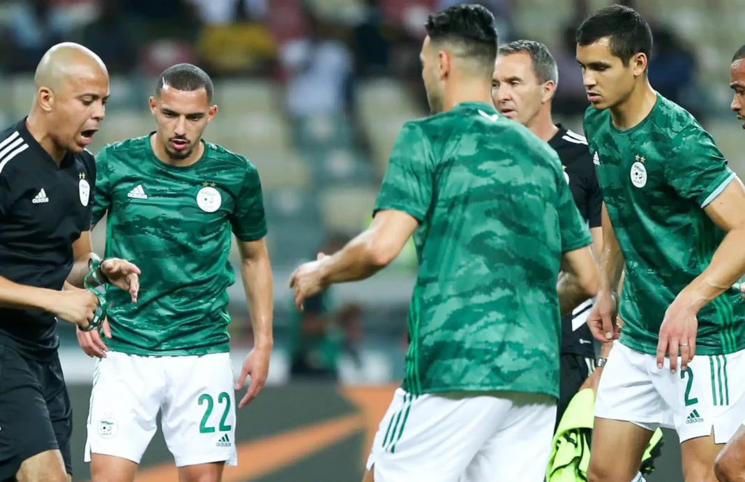 Vladimir Petkovic risque de mettre à la porte les joueurs de plus de 30 ans Joueurs de l'Algérie lors d'un entraînement avant la CAN 2023.