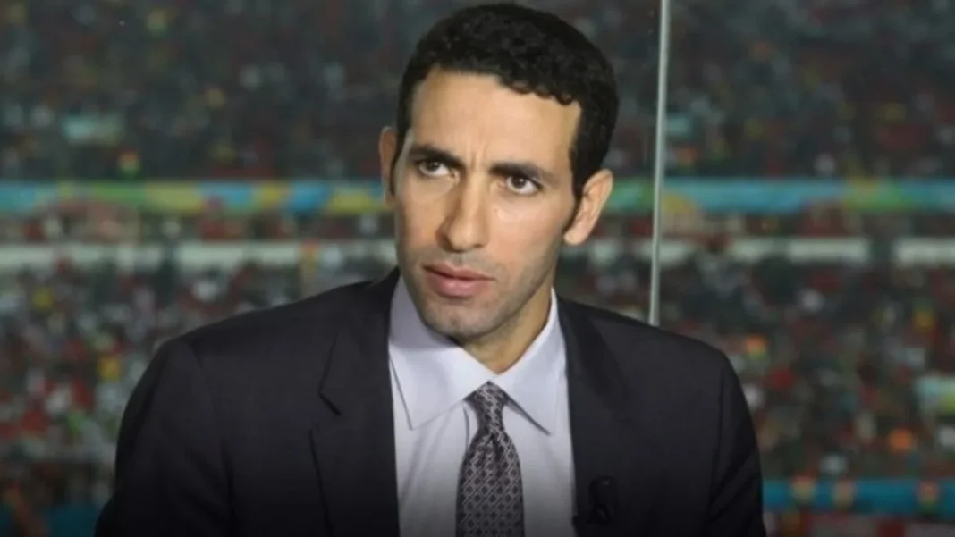 Mohamed Aboutrika critique Mahrez et Belmadi dans une émission sportive.