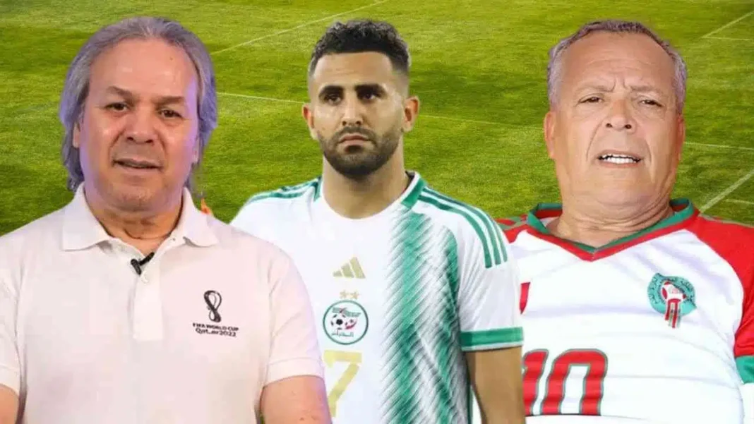 Match Algérie vs Angola 2023 Deux entraîneurs et un joueur lors du match Algérie contre Angola.