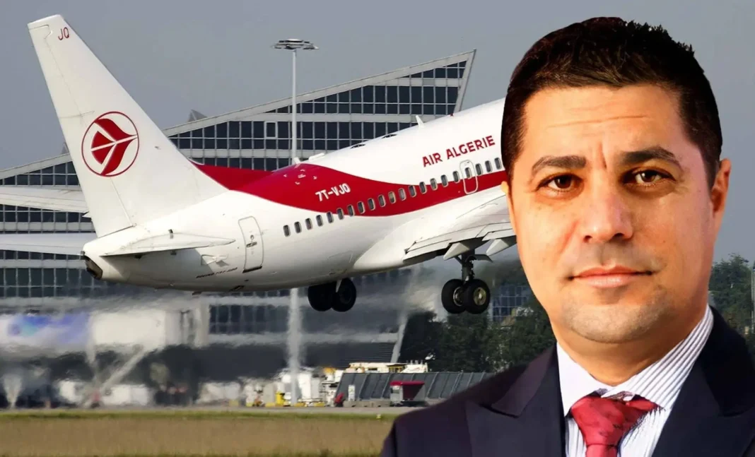 Algériens bloqués à l’aéroport de Djeddah : Amine Andaloussi rassure Amine Andaloussi devant un avion Air Algérie à l'aéroport de Djeddah.