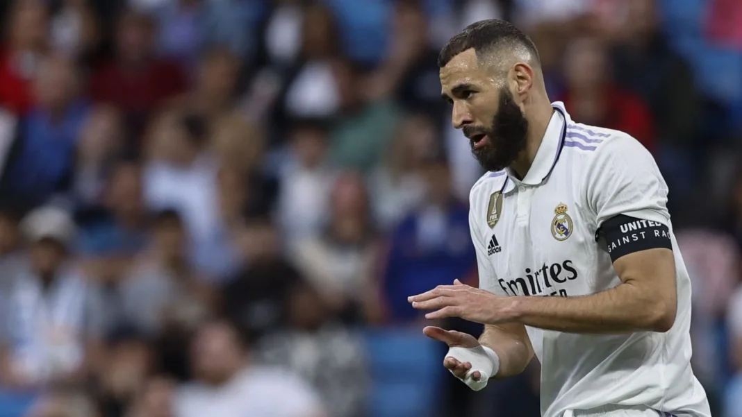 Départ de Karim Benzema du Réal Madrid, une bonne chose selon… Karim Benzema en action lors d'un match du Real Madrid.