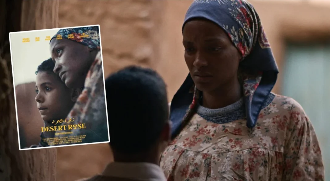 « Desert Rose » : Le film algérien récompensé au festival du cinéma africain Luxor en Égypte Actrice dans le film algérien Desert Rose lors du festival du cinéma africain Luxor.