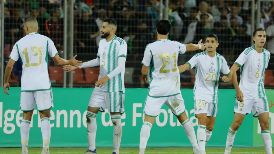 Et c’est reparti ! la FAF annonce deux matchs amicaux internationaux pour l’Algérie Équipe de football algérienne lors d'un match amical international.