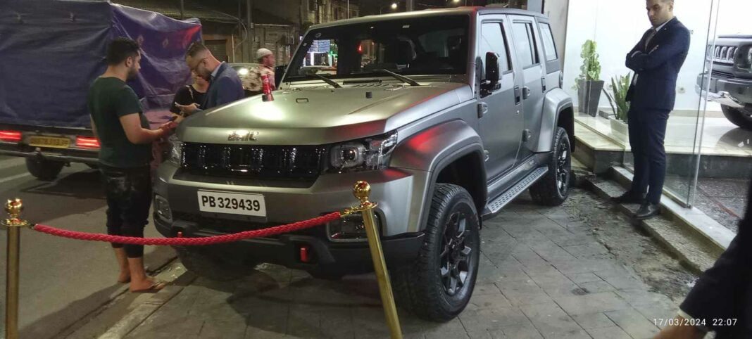 Algérie : La marque chinoise BAIC fait de nouveau parler d’elle Nouveau SUV BAIC présenté lors d'un événement en Algérie.