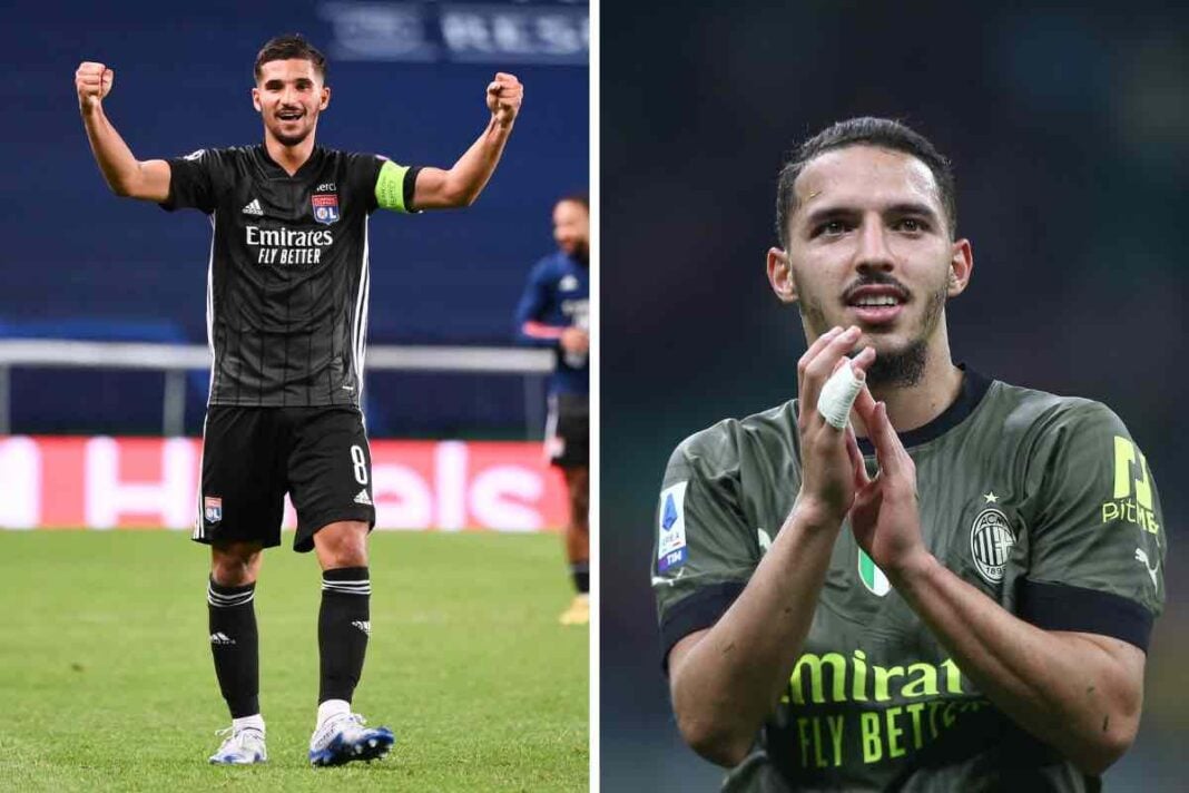 Préparatifs de l’Équipe d’Algérie : Bennacer sort du groupe, Aouar de retour Bennacer et Aouar lors d'un match de football avec l'équipe d'Algérie.