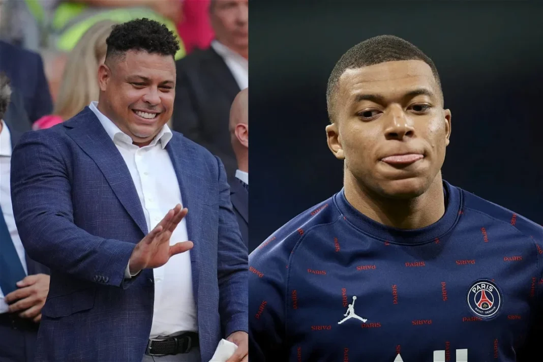 Kylian Mbappe au Real, Ronaldo appose son cachet Kylian Mbappe lors d'un match avec le PSG.