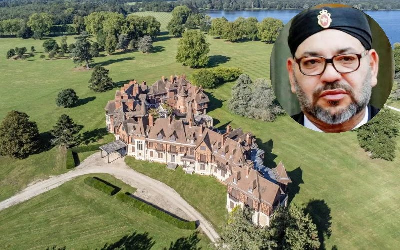 France : L’ancien château du roi Mohammed VI mis en vente