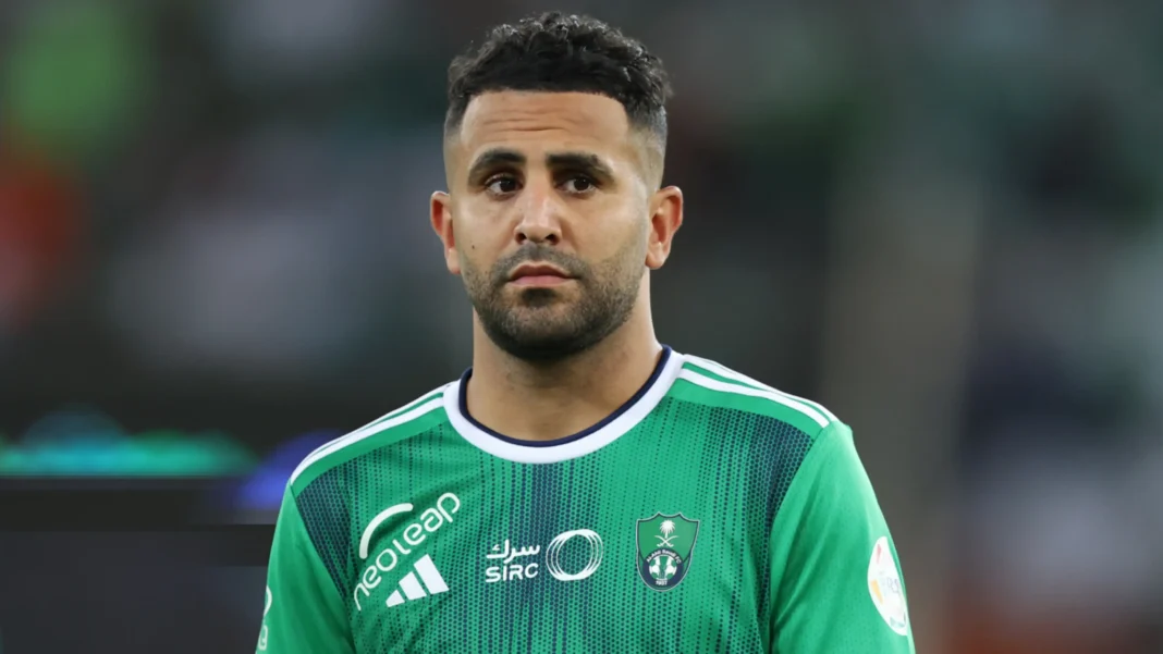 Riyad Mahrez, la grosse humiliation Riyad Mahrez portant le maillot vert de l'Algérie.