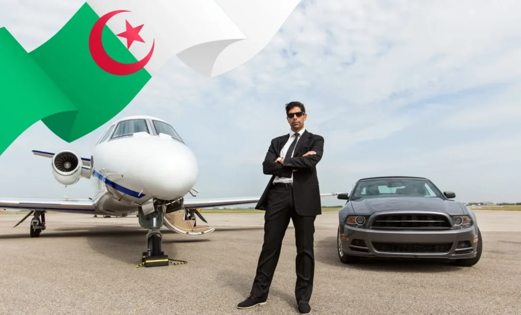 Le saviez vous? Plus de 2000 algériens possèdent au moins 1 millions de dollars Homme d'affaires avec jet privé et voiture de luxe en Algérie.
