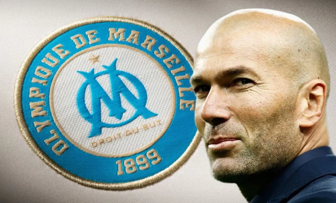 Zinedine Zidane entraineur de Marseille, Voici l’incroyable réaction du fils de la légende Zinedine Zidane, entraîneur de Marseille, près du logo du club.