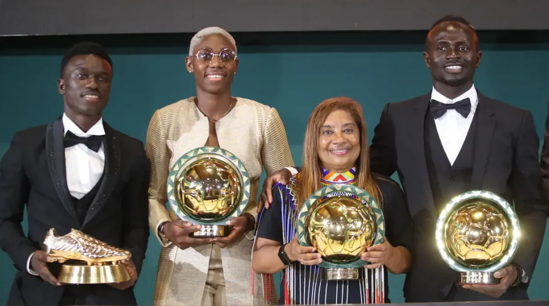 organisation des CAF Awards 2024 : Le Maroc en lice pour un troisième succès consécutif. Nouvelle désillusion pour l’Algérie Quatre lauréats africains avec trophées lors de la cérémonie CAF 2024.