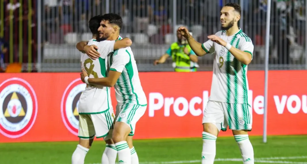 Amine Gouiri, plus tranchant devant les buts que jamais! Un message cash à Petkovic Amine Gouiri et ses coéquipiers en célébration sur le terrain.