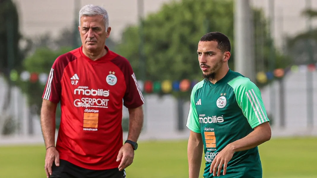 Bouillant! Vladimir Petkovic très remonté contre Bennacer pour cette raison Vladimir Petkovic et Bennacer lors d'une séance d'entraînement.