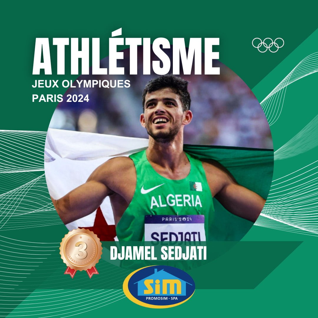 Djamel Sedjati remporte la medaille de bronze