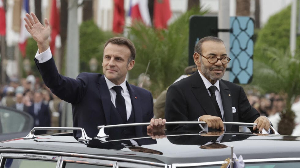 Emmanuel Macron au Maroc