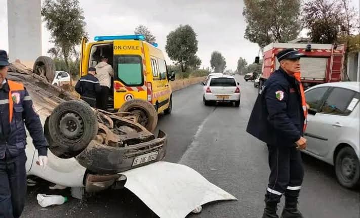 Accidents de circulation en Algérie : 5 morts et 246 blessés en 24 Heures