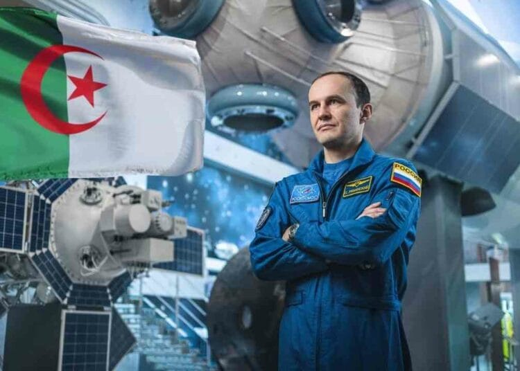 astronaute russe publie images algerie ciel surprenantes