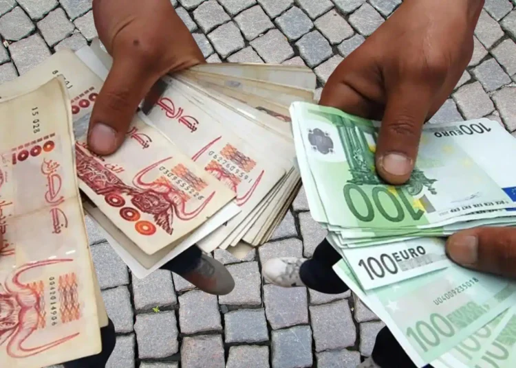 Taux de change en Algérie : la valeur de 100 € face au DZD à la banque et au marché noir