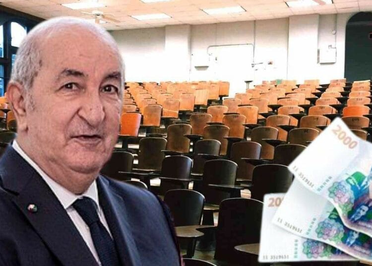 Abdelmadjid Tebboune dit à l'augmentation des bouses universitaires