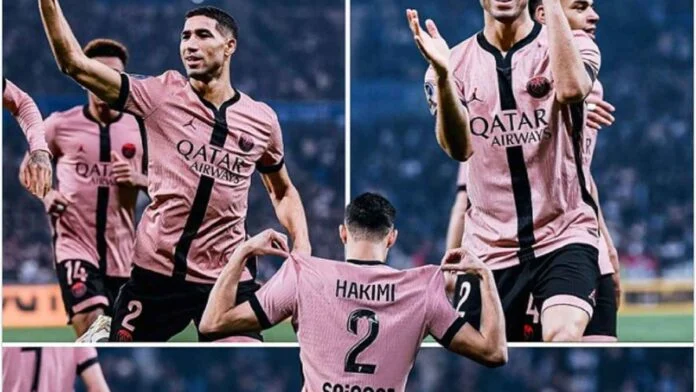 Achraf Hakimi : le Marocain enflamme la toile lors du match OL-PSG
