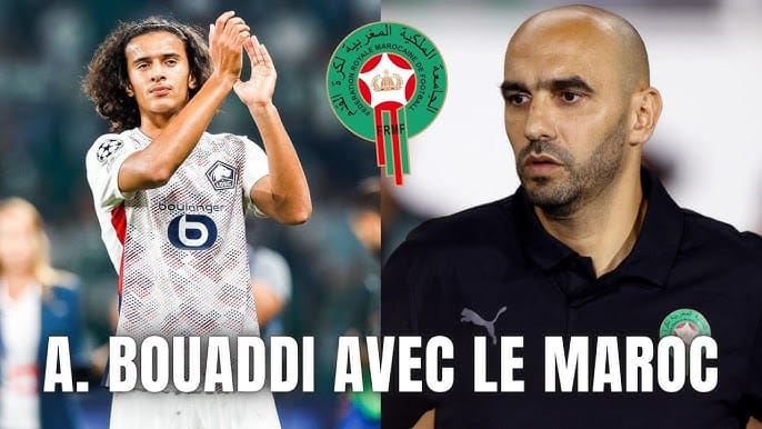 Ayyoub Bouaddi snobe encore le Maroc : une humiliation de plus pour Regragui et la FRMF !