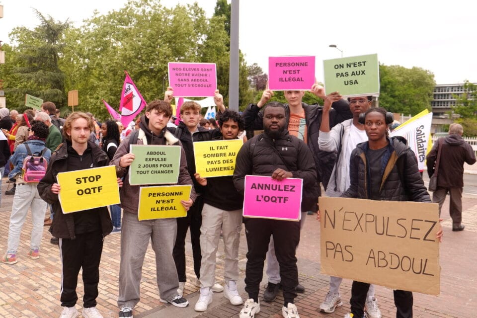 Essonne : forte mobilisation contre le traitement des étrangers, les OQTF visent des lycéens scolarisés