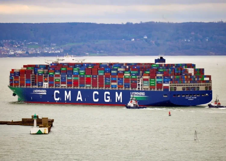 CMA CGM Stages a Marseille