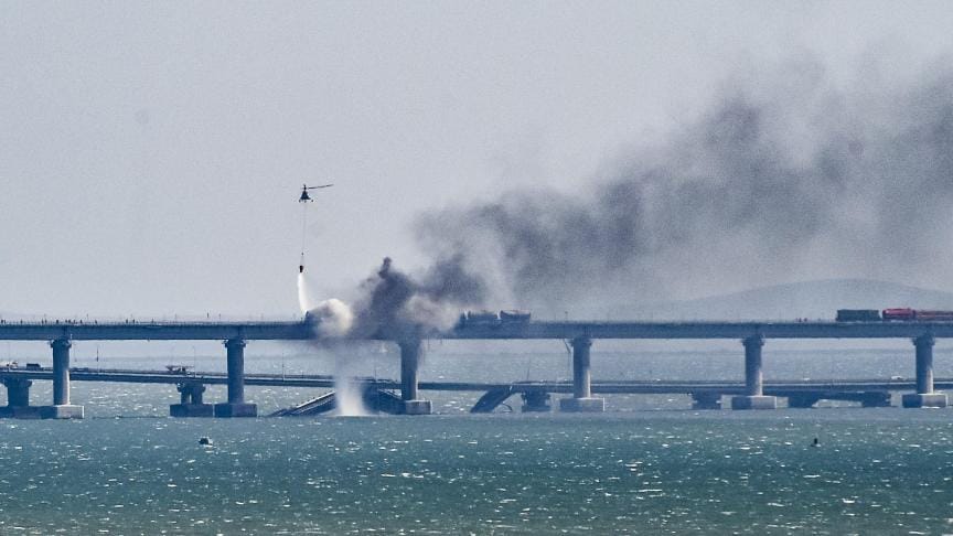 Explosion sur le pont de Crimée : que s'est-il passé exactement ?
