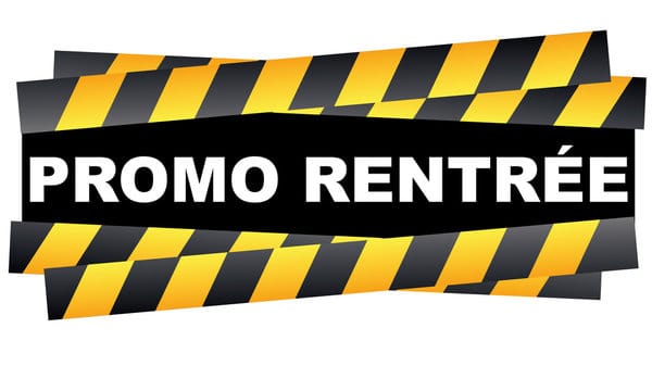 Promotion spéciale pour la rentrée universitaire