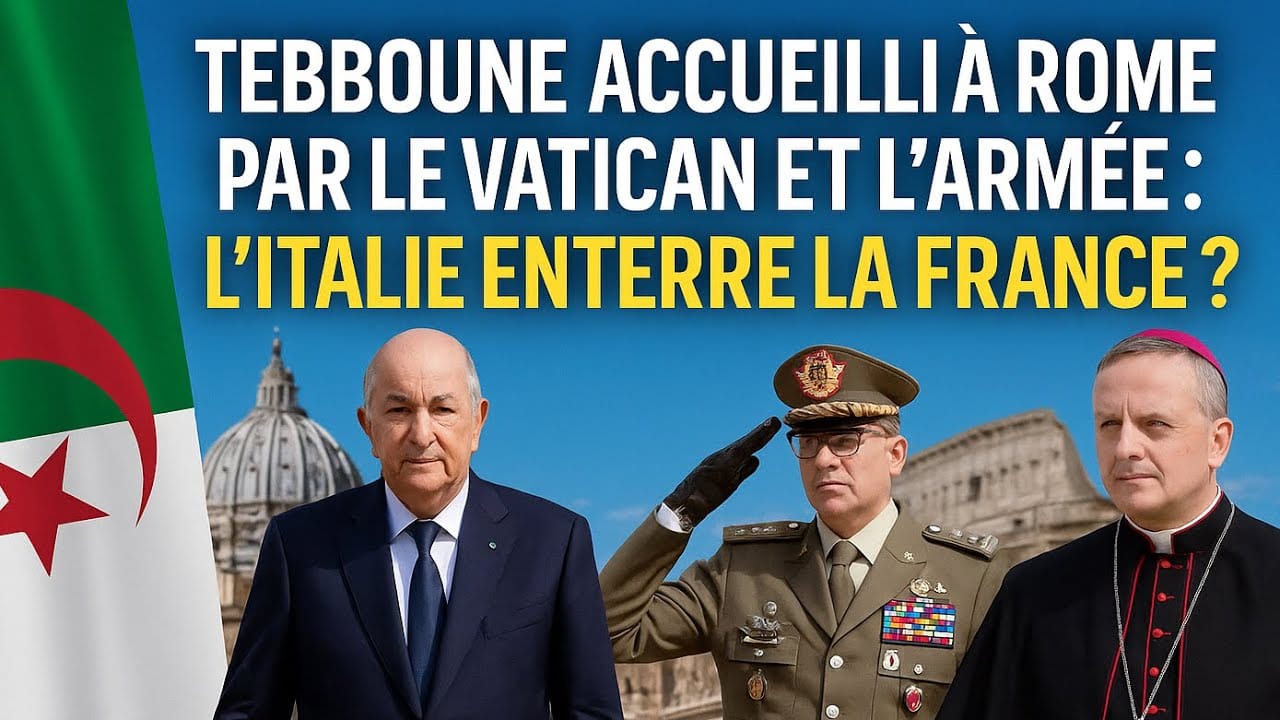 Tebboune rencontre le Pape au Vatican : une visite surprise aux enjeux puissants Tebboune rencontre le Pape au Vatican : une visite surprise aux enjeux puissants