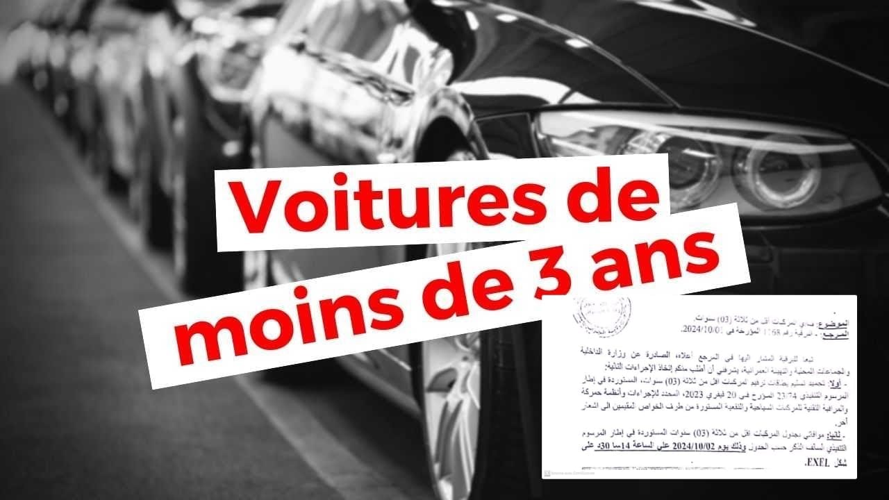 Nouvelles règles d’immatriculation pour des véhicules de moins de 3 ans : ce que vous devez savoir