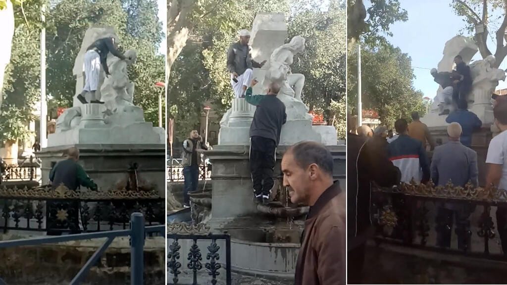Nouvelle attaque contre la statue d’Ain Fouara en Algérie : un acte de vandalisme choque les habitants Nouvelle attaque contre la statue d’Ain Fouara en Algérie : un acte de vandalisme choque les habitants