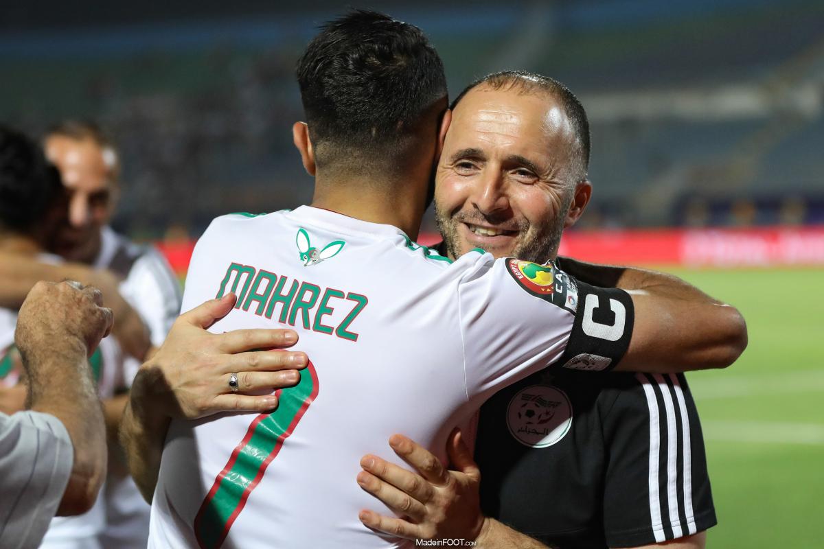 Retrouvailles inédites entre Mahrez et Belmadi Mahrez