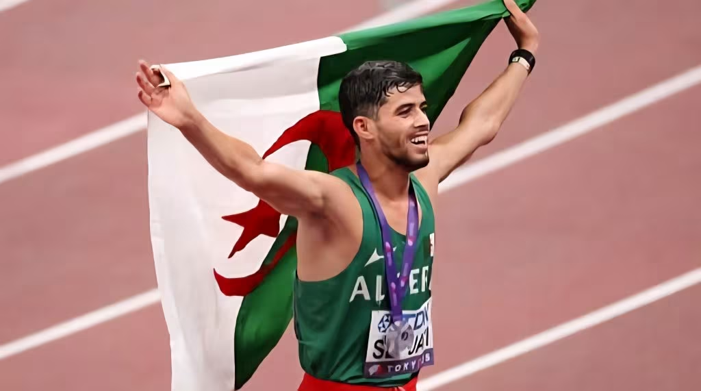 Djamel Sedjati brille aux mondiaux d'athlétisme à Tokyo