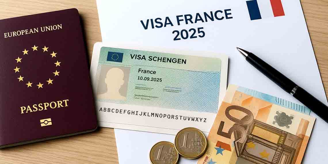 Combien coûtera un visa pour la France en 2025 ? France