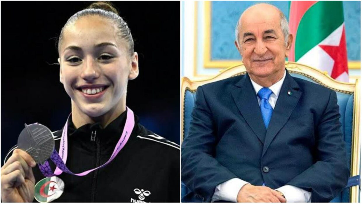 Le geste émouvant de Tebboune envers Kaylia Nemour Le geste émouvant de Tebboune envers Kaylia Nemour