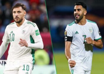 Mahrez et Belaïli émeuvent un fan algérien en tribune