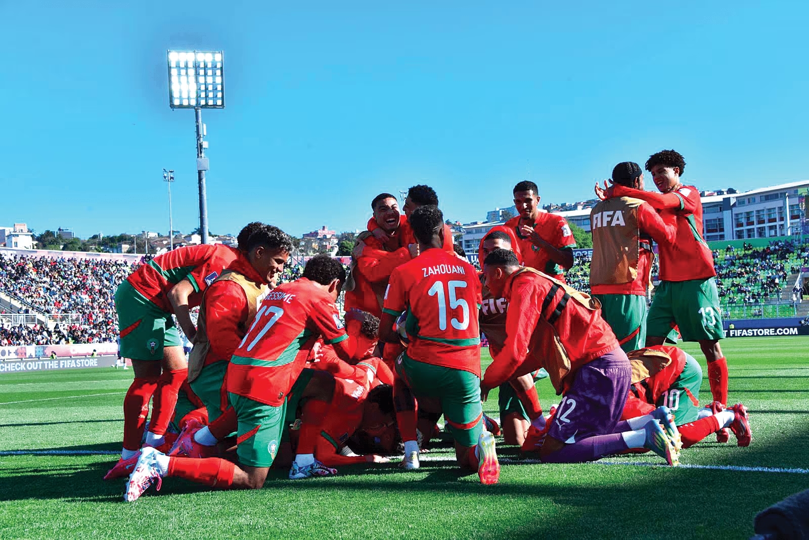 Fouzi Lekjaa : un week-end sportif historique sur trois continents Fouzi Lekjaa : un week-end sportif historique sur trois continents