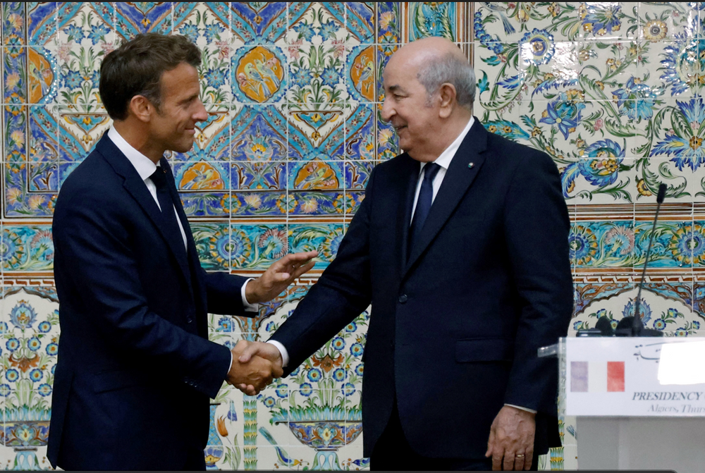 Macron adresse un message fort au président Tebboune