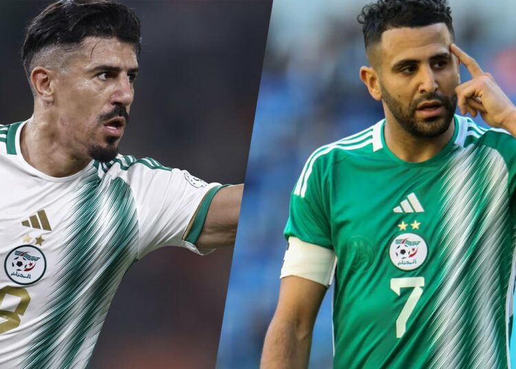 Mahrez et Bounedjah relancent le défi à Slimani Mahrez et Bounedjah relancent le défi à Slimani