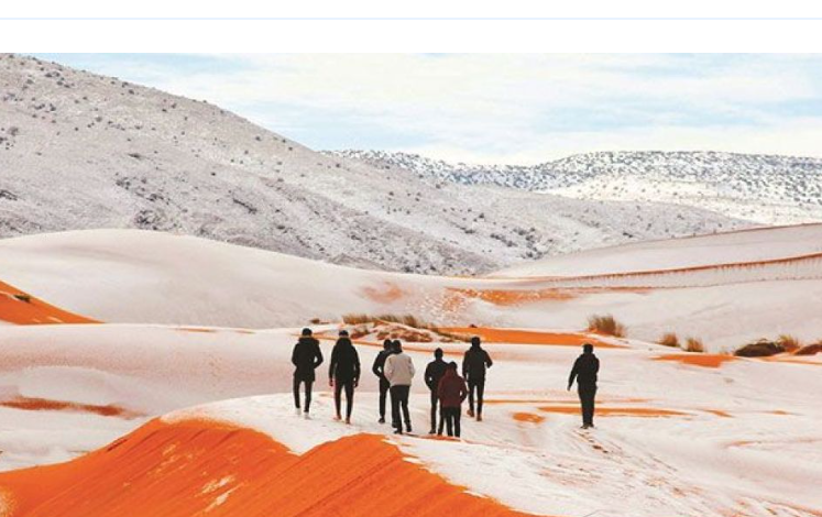 Neige en Algérie : découvrez où les premiers flocons sont tombés