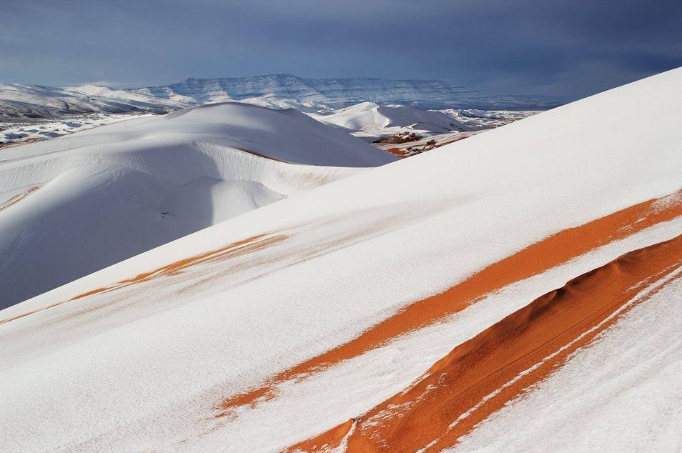 Neige en Algérie : découvrez où les premiers flocons sont tombés
