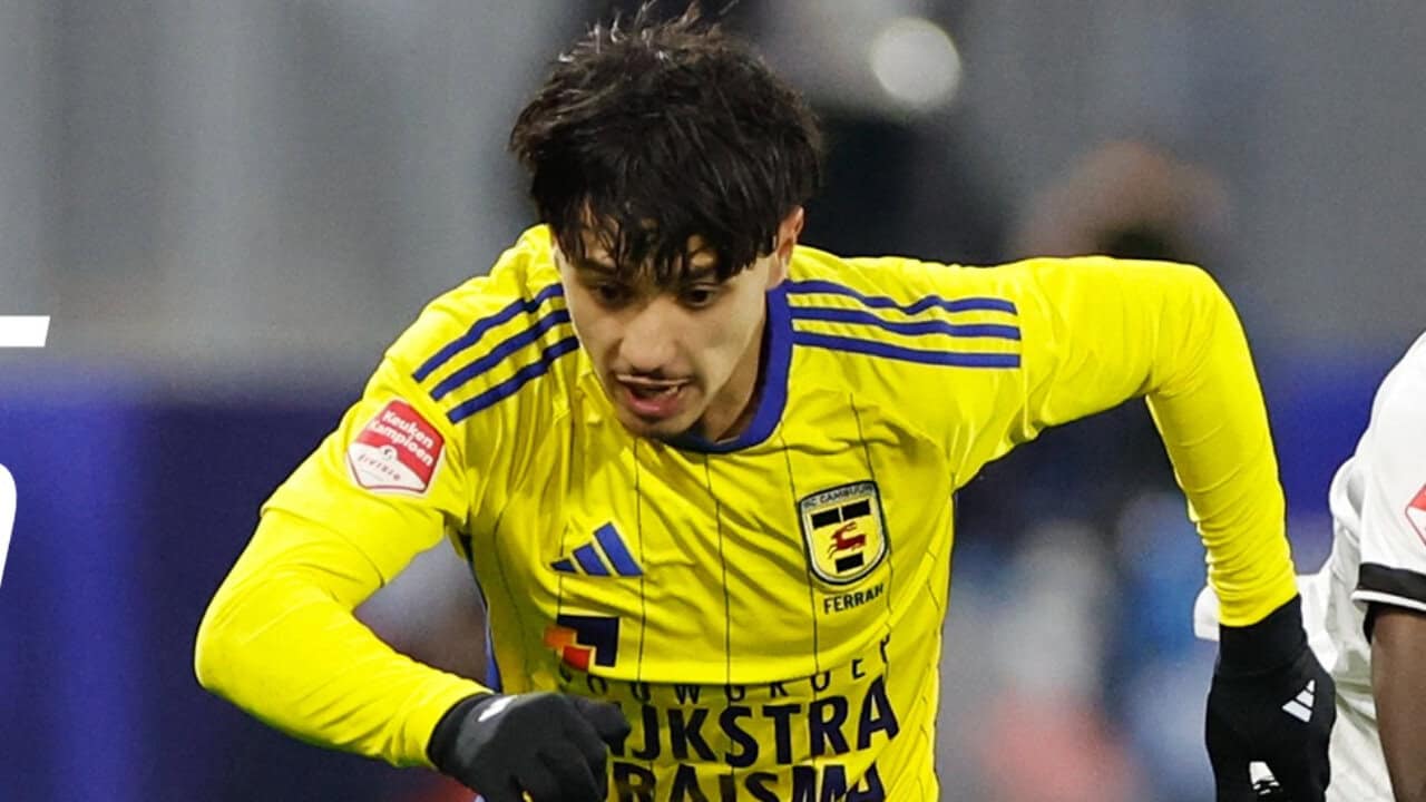 Ichem Ferrah : Un atout de taille pour Cambuur Ichem Ferrah en mouvement lors d'un match de football avec Cambuur.