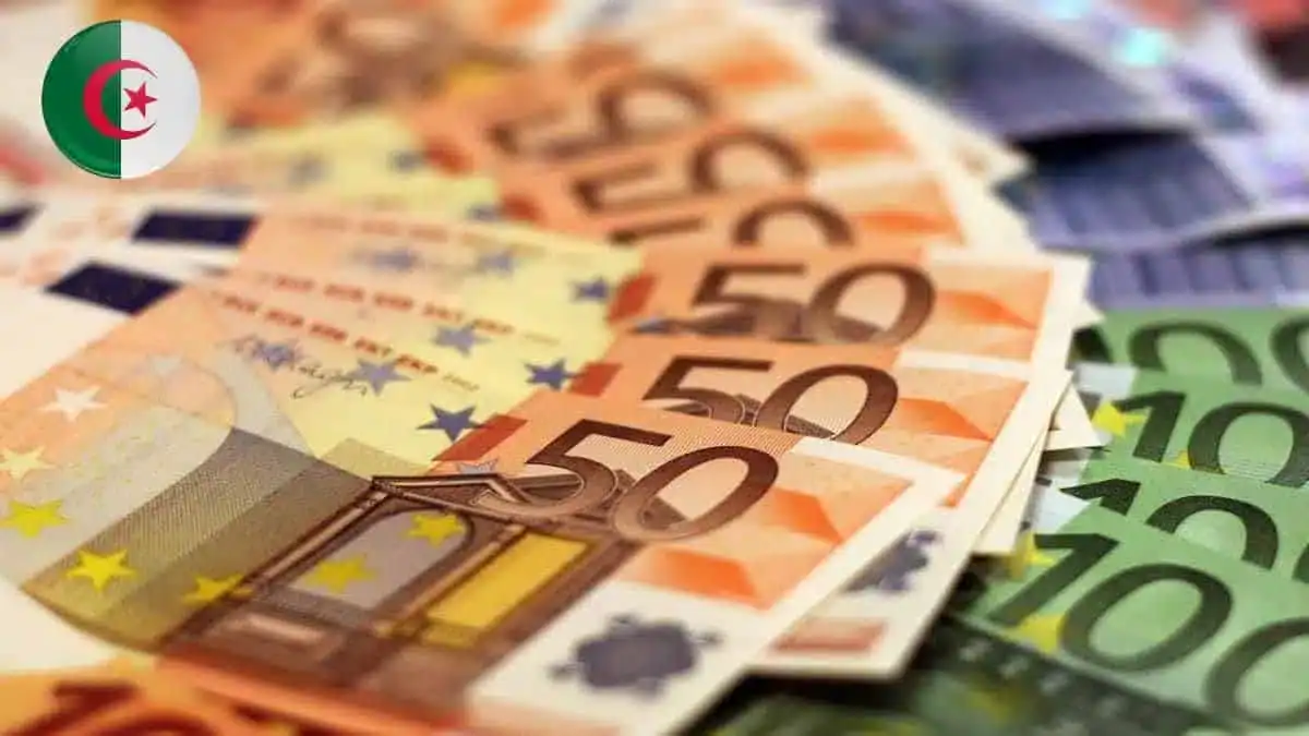Nouvelle chute de l’euro en Algérie : faut-il s’inquiéter ? Billets de banque euro de différentes valeurs en Algérie.