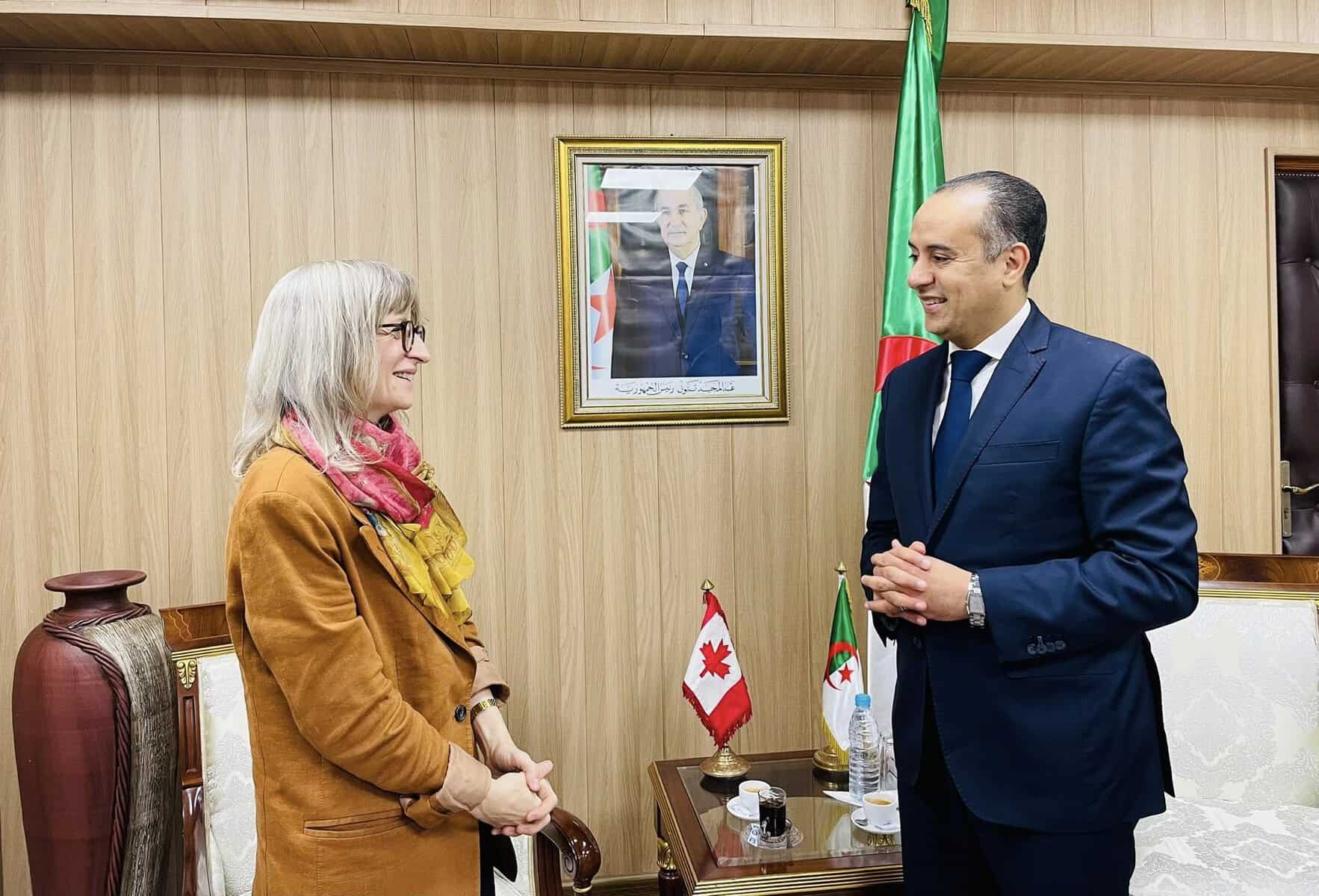 Départ surprenant de Walid Sadi : que s’est-il passé au Maroc ? Walid Sadi intensifie l’action diplomatique sportive avec une rencontre clé avec l’ambassadrice du Canada