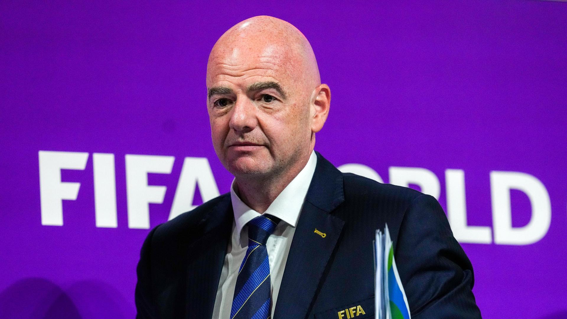 Infantino fait une surprenante promesse à l’Algérie Infantino fait une surprenante promesse à l'Algérie