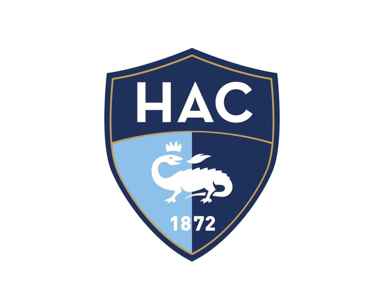 Logo du HAC Football, club de football français fondé en 1872.