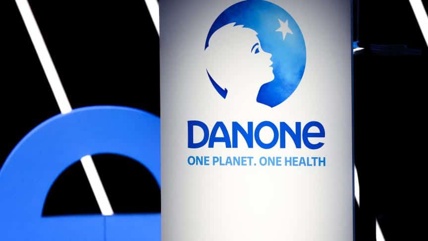 Laits infantiles Danone rappelés : qu’en est-il en Algérie ? Logo de Danone avec slogan "One Planet. One Health".