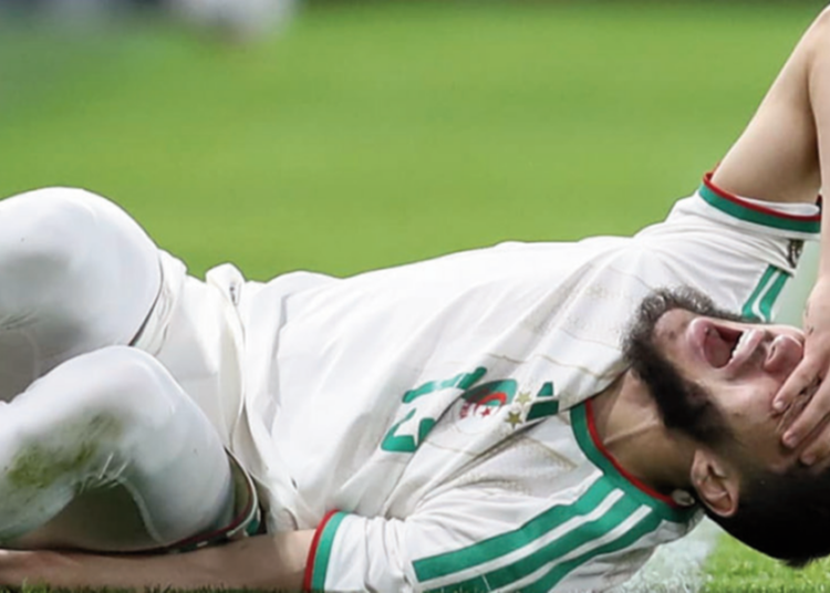 Blessure de Jaouen Hadjam lors de la CAN 2025 : la mauvaise nouvelle confirmée Blessure de Jaouen Hadjam lors de la CAN 2025 : la mauvaise nouvelle confirmée