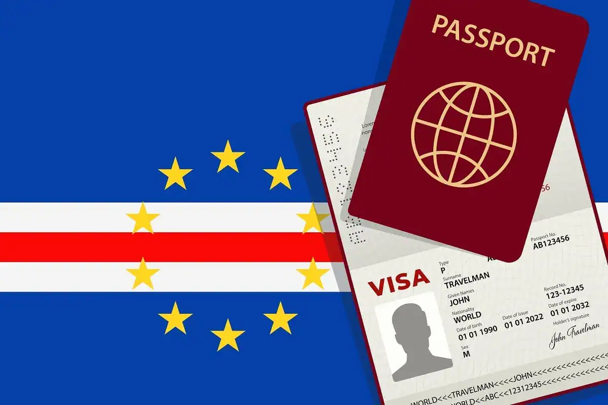 Visa obligatoire en 2026 : mauvaise nouvelle pour les Algériens Passeport et visa sur fond de drapeau européen et algérien.